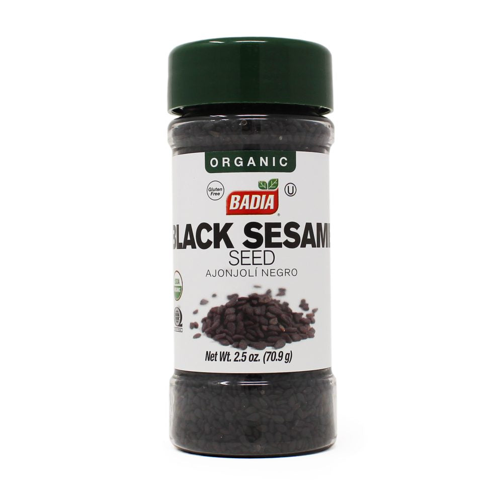 Ajonjolí Negro Orgánico 70.9 gr Badia